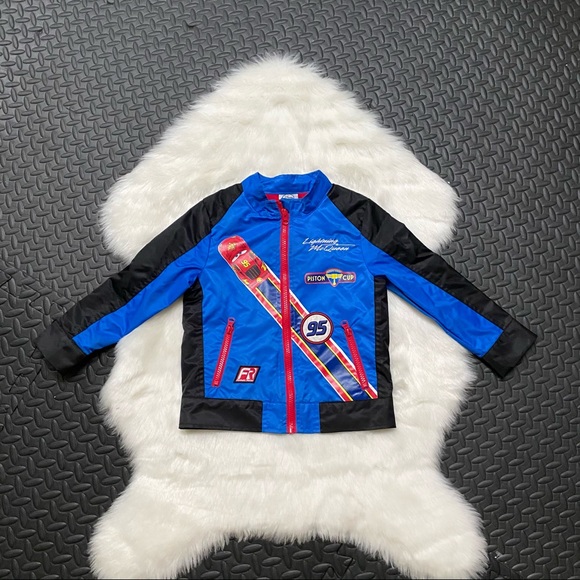 Disney Lightning McQueen zip up jacket - Picture 1 of 4